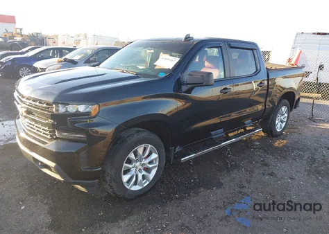 2020 Chevrolet Silverado 1500 2Wd Short Bed Custom из США, поврежденный, VIN 3GCPWBEF9LG224843